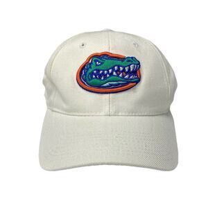 Puma Florida Gators NCAA Basketball Hat White Strapback Cap One Size OSFA